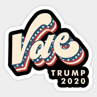 Vote Trump 2020 Sticker